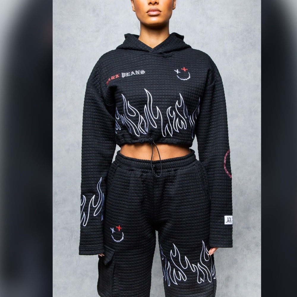 Matching crop hoodie and pants JKattire (UK brand)